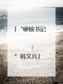 “硬核书记”韩文兵
