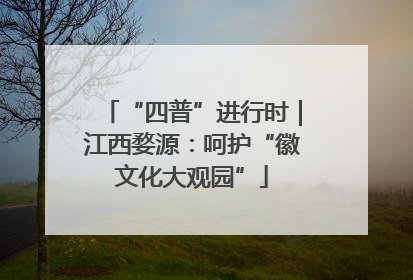 “四普”进行时｜江西婺源：呵护“徽文化大观园”