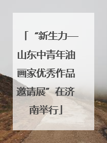 “新生力—山东中青年油画家优秀作品邀请展”在济南举行