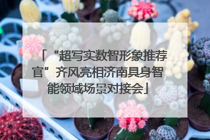 “超写实数智形象推荐官”齐风亮相济南具身智能领域场景对接会