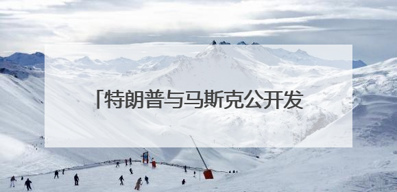 特朗普与马斯克公开发生“口水战” 美民众：混乱局面令人担忧