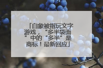 白象被指玩文字游戏，“多半袋面”中的“多半”是商标！最新回应