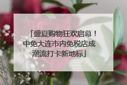 盛夏购物狂欢启幕！中免大连市内免税店成潮流打卡新地标