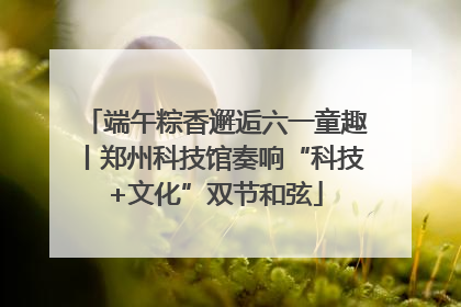 端午粽香邂逅六一童趣丨郑州科技馆奏响“科技+文化”双节和弦