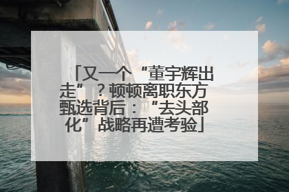 又一个“董宇辉出走”？顿顿离职东方甄选背后：“去头部化”战略再遭考验