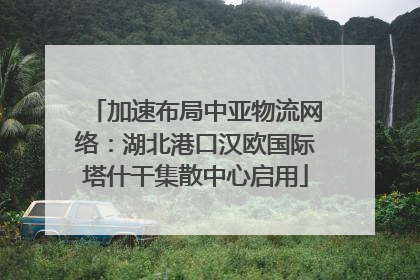 加速布局中亚物流网络：湖北港口汉欧国际塔什干集散中心启用