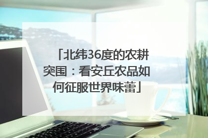 北纬36度的农耕突围：看安丘农品如何征服世界味蕾