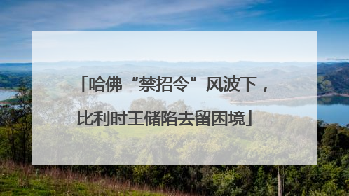 哈佛“禁招令”风波下，比利时王储陷去留困境