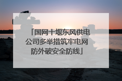 国网十堰东风供电公司多举措筑牢电网防外破安全防线