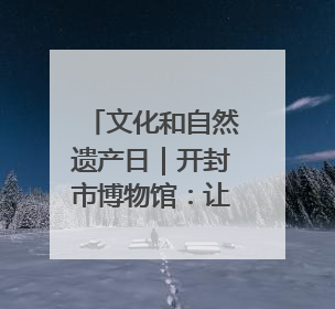 文化和自然遗产日｜开封市博物馆：让文物焕发新活力绽放新光彩