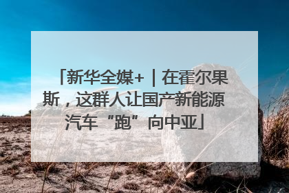 新华全媒+｜在霍尔果斯，这群人让国产新能源汽车“跑”向中亚