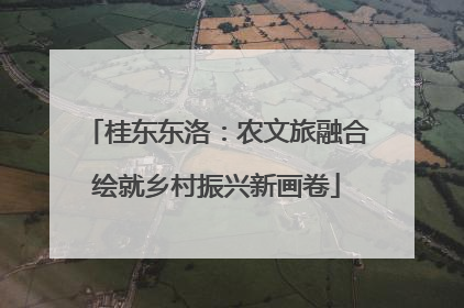 桂东东洛：农文旅融合绘就乡村振兴新画卷
