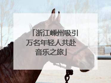 浙江嵊州吸引万名年轻人共赴音乐之旅