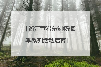 浙江黄岩东魁杨梅季系列活动启幕
