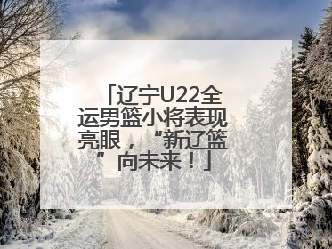 辽宁U22全运男篮小将表现亮眼，“新辽篮”向未来！