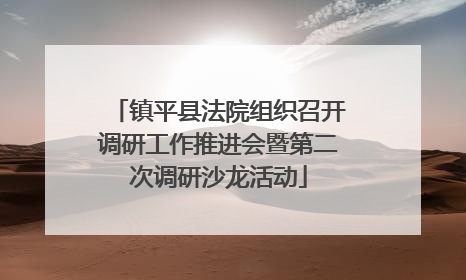镇平县法院组织召开调研工作推进会暨第二次调研沙龙活动