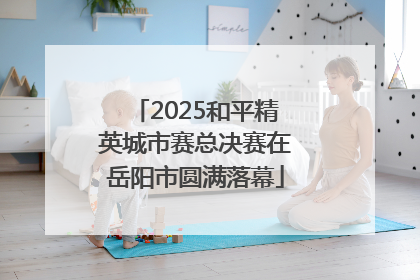 2025和平精英城市赛总决赛在岳阳市圆满落幕