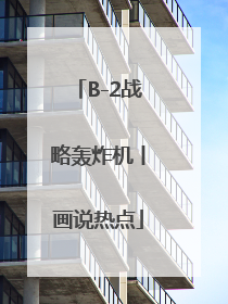 B-2战略轰炸机丨画说热点